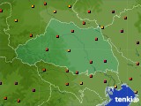 埼玉県のアメダス実況(日照時間)(2016年08月07日)