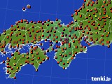 アメダス実況(気温)(2016年08月07日)