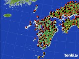 アメダス実況(気温)(2016年08月07日)