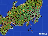 アメダス実況(気温)(2016年08月09日)