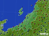 新潟県のアメダス実況(日照時間)(2016年08月16日)