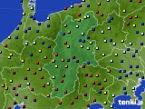 長野県のアメダス実況(日照時間)(2016年08月16日)