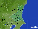 茨城県のアメダス実況(降水量)(2016年08月18日)