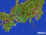 アメダス実況(気温)(2016年08月19日)