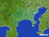 神奈川県のアメダス実況(日照時間)(2016年08月23日)