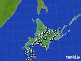 北海道地方のアメダス実況(降水量)(2016年08月26日)