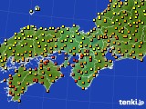 アメダス実況(気温)(2016年08月28日)