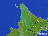 道北のアメダス実況(降水量)(2016年08月29日)