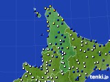 道北のアメダス実況(風向・風速)(2016年08月30日)