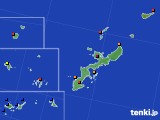 2016年08月31日の沖縄県のアメダス(日照時間)