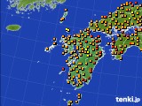 アメダス実況(気温)(2016年08月31日)