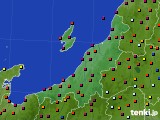 新潟県のアメダス実況(日照時間)(2016年09月01日)