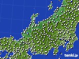 2016年09月01日の北陸地方のアメダス(風向・風速)