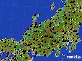 北陸地方のアメダス実況(日照時間)(2016年09月02日)
