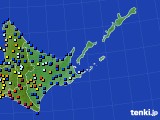 道東のアメダス実況(日照時間)(2016年09月02日)