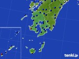 2016年09月02日の鹿児島県のアメダス(日照時間)