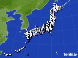 2016年09月02日のアメダス(風向・風速)