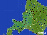 道央のアメダス実況(日照時間)(2016年09月03日)