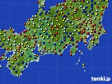 東海地方のアメダス実況(日照時間)(2016年09月04日)