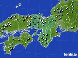 2016年09月05日の近畿地方のアメダス(降水量)