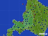 道央のアメダス実況(日照時間)(2016年09月05日)
