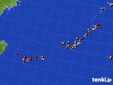 2016年09月05日の沖縄地方のアメダス(気温)
