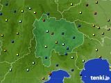山梨県のアメダス実況(日照時間)(2016年09月07日)