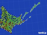 道東のアメダス実況(日照時間)(2016年09月07日)