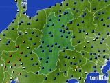 長野県のアメダス実況(日照時間)(2016年09月08日)