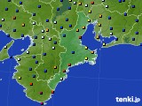 三重県のアメダス実況(日照時間)(2016年09月08日)