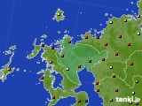 2016年09月08日の佐賀県のアメダス(日照時間)