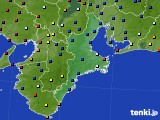 三重県のアメダス実況(日照時間)(2016年09月11日)