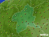 群馬県のアメダス実況(気温)(2016年09月11日)