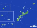 沖縄県のアメダス実況(降水量)(2016年09月12日)