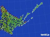 道東のアメダス実況(日照時間)(2016年09月13日)