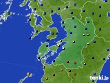 2016年09月14日の熊本県のアメダス(日照時間)