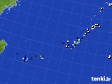 沖縄地方のアメダス実況(風向・風速)(2016年09月14日)