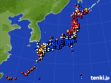 2016年09月15日のアメダス(日照時間)