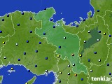 京都府のアメダス実況(日照時間)(2016年09月17日)