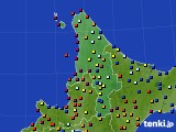 2016年09月19日の道北のアメダス(日照時間)