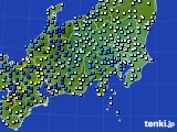 2016年09月20日の関東・甲信地方のアメダス(降水量)