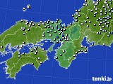 2016年09月22日の近畿地方のアメダス(降水量)