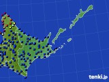 道東のアメダス実況(日照時間)(2016年09月23日)