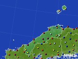 島根県のアメダス実況(日照時間)(2016年09月23日)