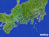 2016年09月24日の東海地方のアメダス(降水量)