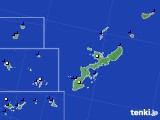 沖縄県のアメダス実況(風向・風速)(2016年09月25日)