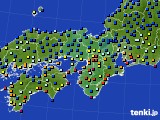 近畿地方のアメダス実況(日照時間)(2016年09月26日)