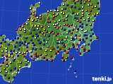 関東・甲信地方のアメダス実況(日照時間)(2016年09月27日)
