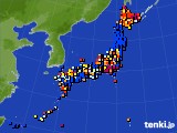 アメダス実況(日照時間)(2016年09月27日)