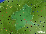 2016年09月27日の群馬県のアメダス(日照時間)